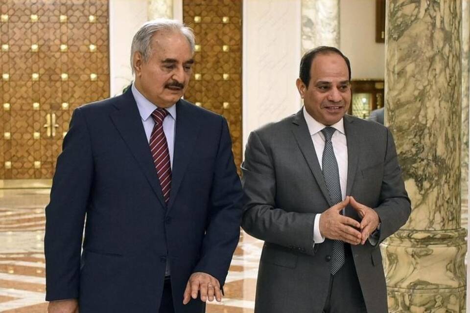 El-Sisi und Haftar