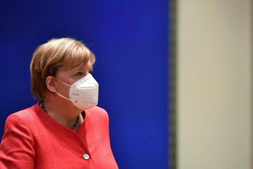 Angela Merkel beim EU-Sondergipfel