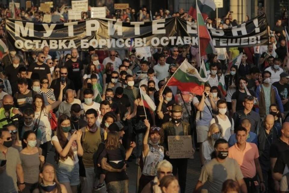 Proteste in Bulgarien