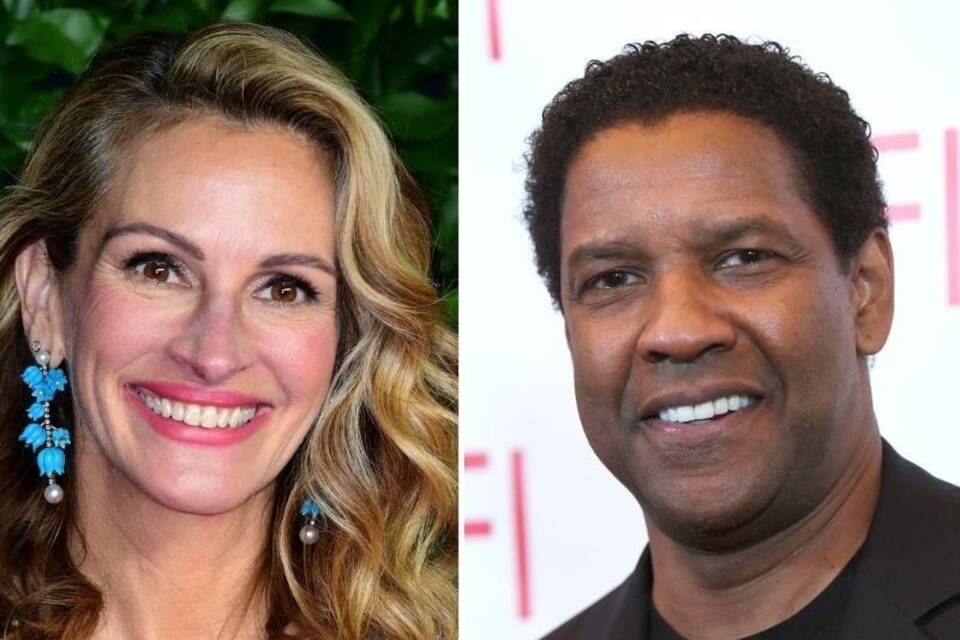 Julia Roberts und Denzel Washington