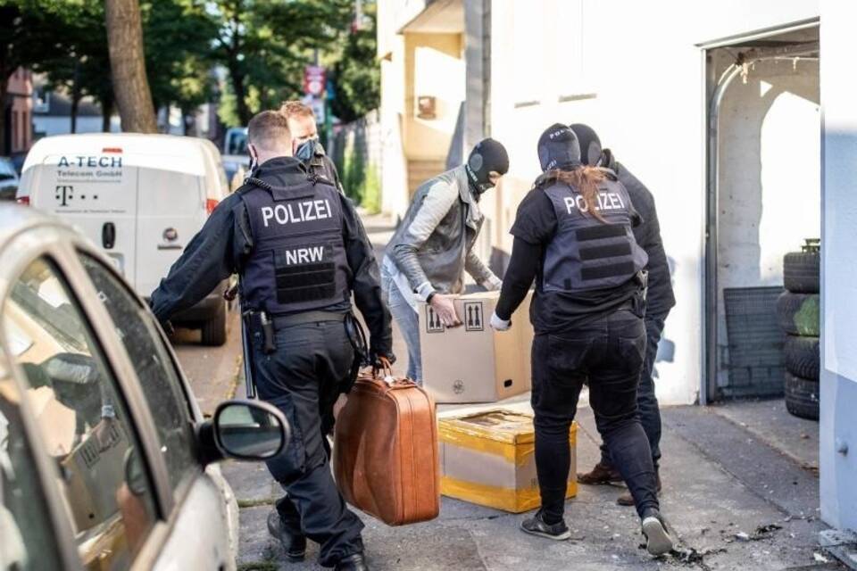 Razzia gegen Clankriminalität