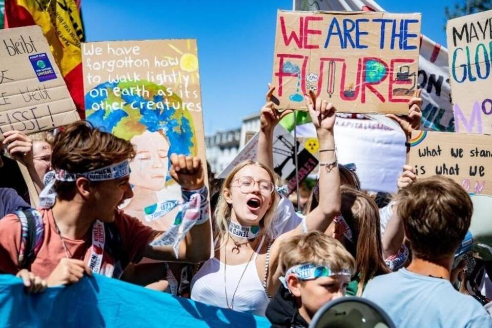 Klimademonstration von Fridays for Future Klimademonstration von Fridays for Future