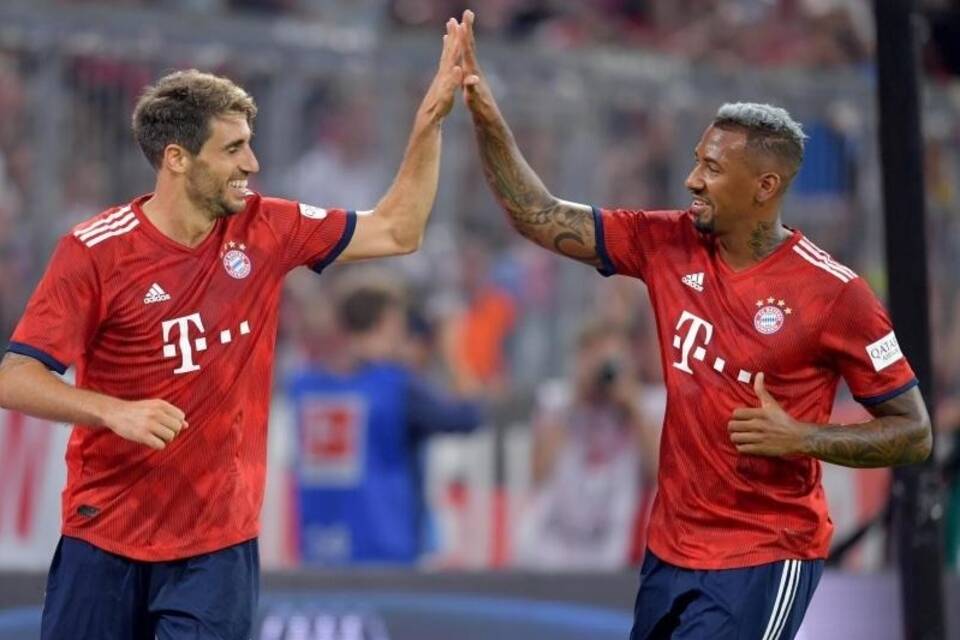 Boateng und Martínez Boateng und Martínez
