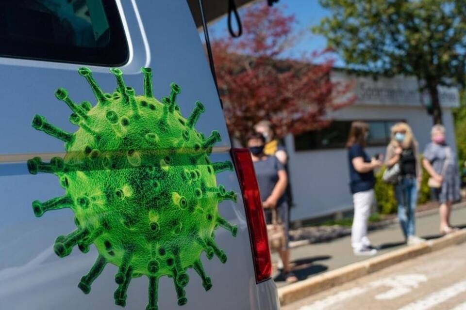 Corona-Testmobil in Bayern Corona-Testmobil in Bayern
