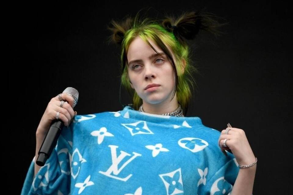 Sängerin Billie Eilish Sängerin Billie Eilish