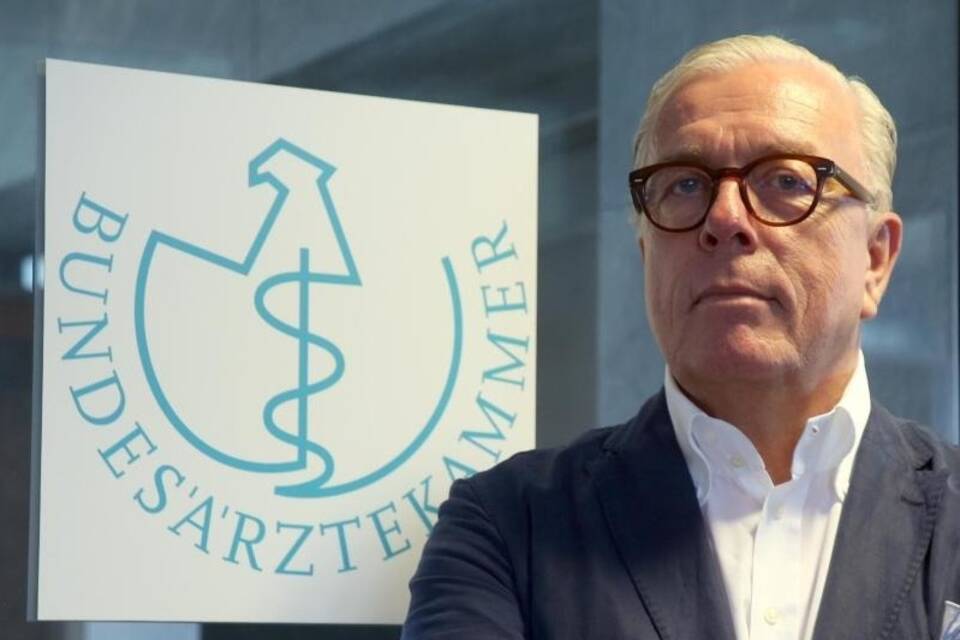 Ärztepräsident Reinhardt Ärztepräsident Reinhardt