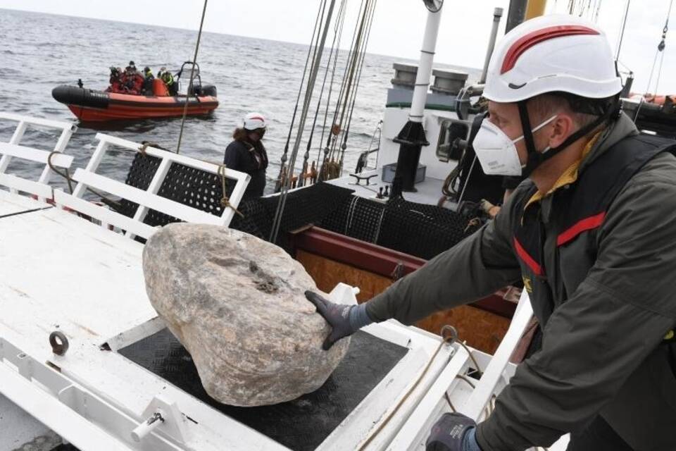 Greenpeace-Aktion vor Rügen