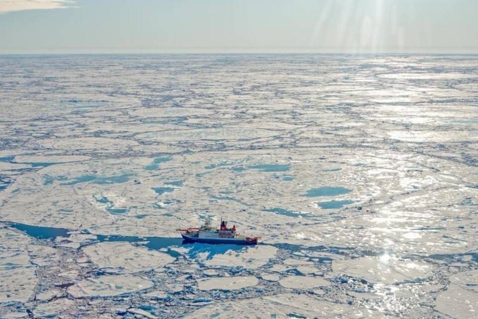 Meereis in der Arktis