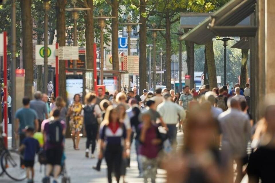 Menschen in der Stadt