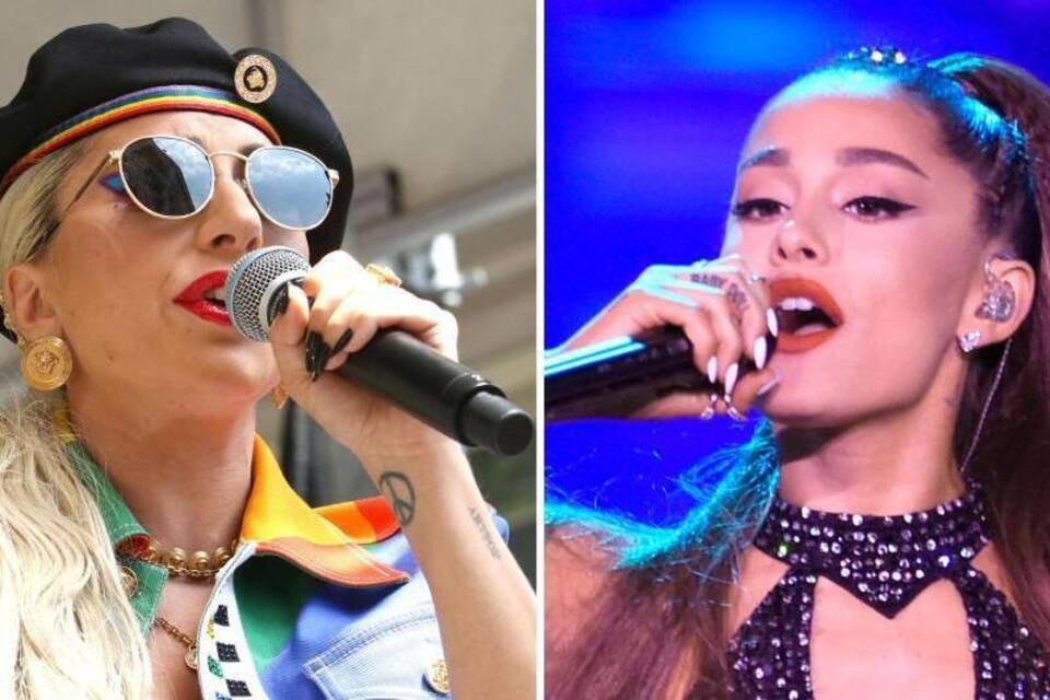 Lady Gaga und Ariana Grande Lady Gaga und Ariana Grande