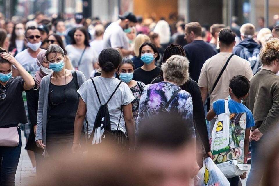 Einkaufsstraße Schildergasse in Köln