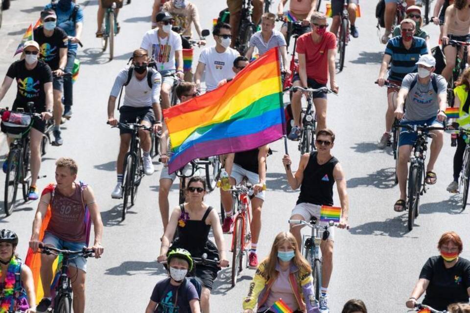 CSD-Fahrraddemo CSD-Fahrraddemo