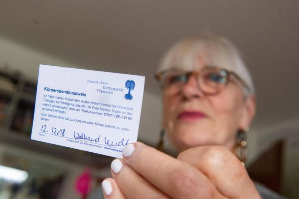 Körperspenderin Waltraud Leucht Körperspenderin Waltraud Leucht