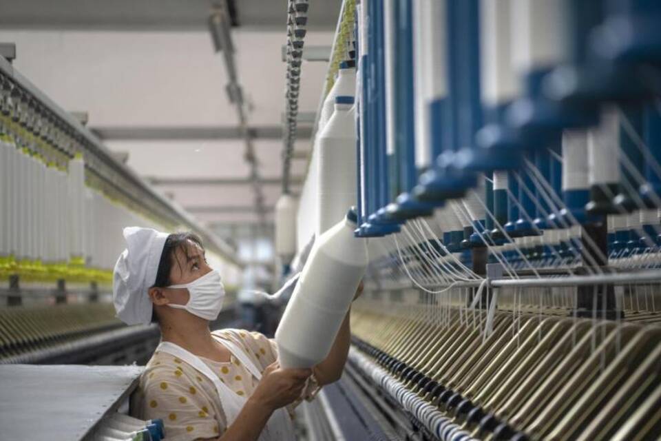 Textilfabrik in China