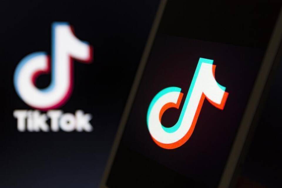 Das Logo von Tiktok