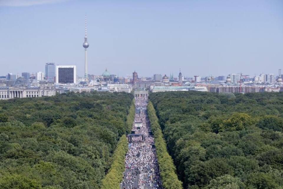 Demonstration in Berlin Demonstration in Berlin