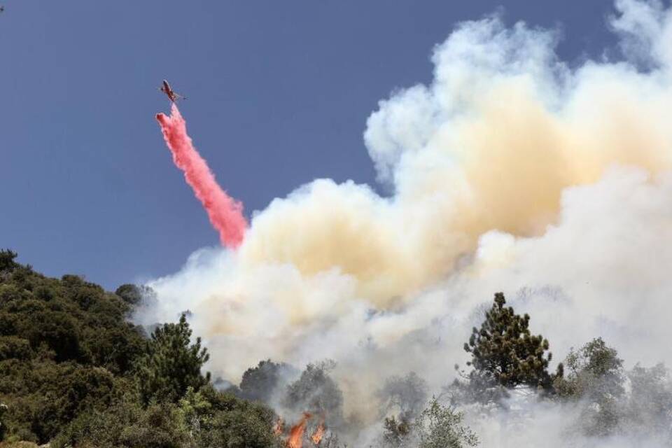 Waldbrand in Kalifornien Waldbrand in Kalifornien