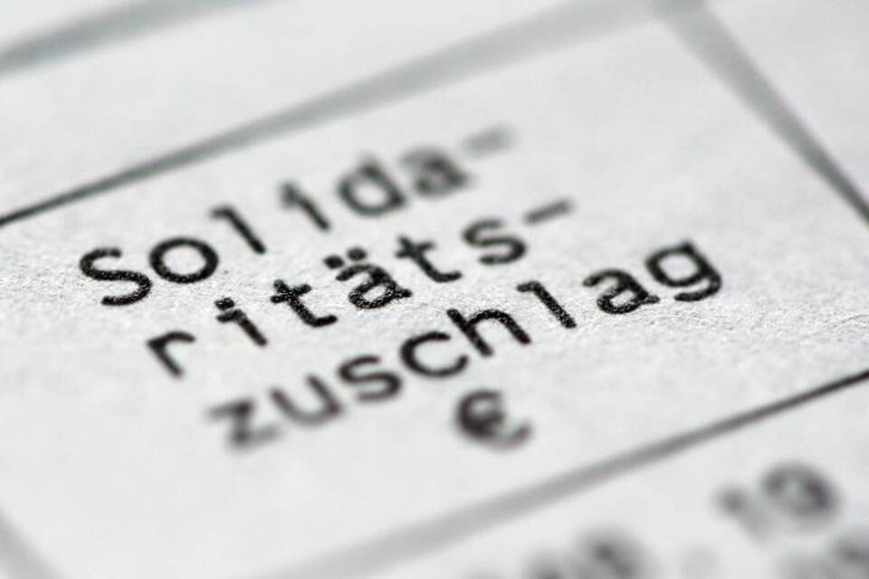 Solidaritätszuschlag Solidaritätszuschlag