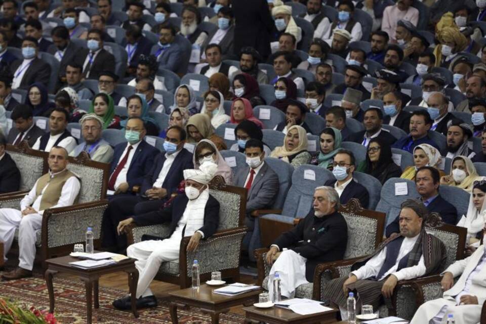 Aschraf Ghani und Abdullah Abdullah