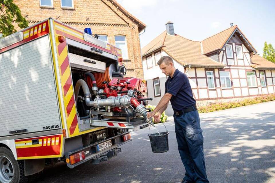 Gemeinde geht das Wasser aus