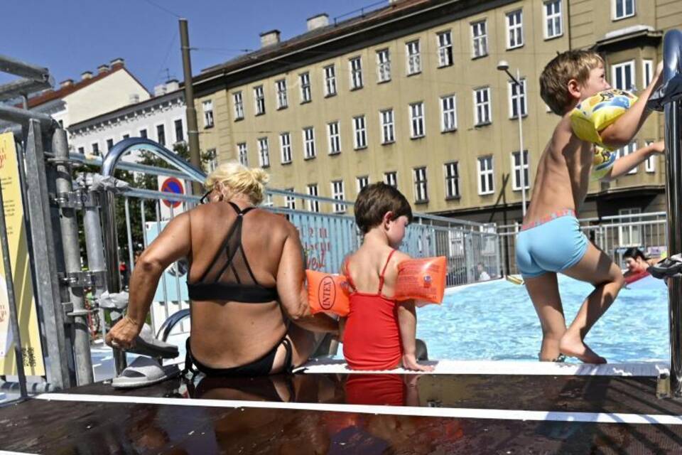 Schwimmer in Wien