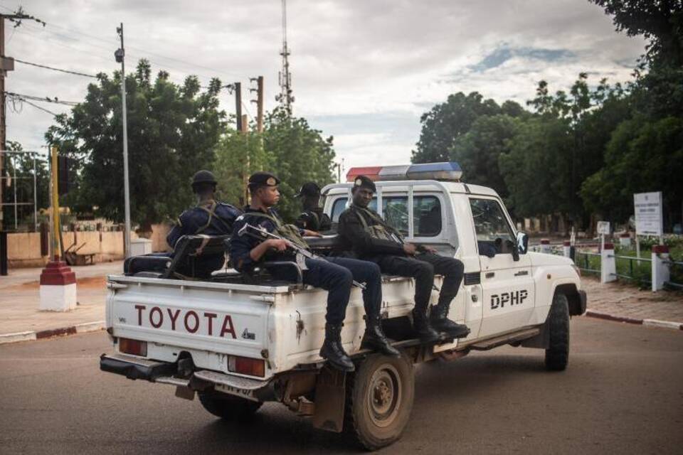 Sicherheitskräfte in Niger