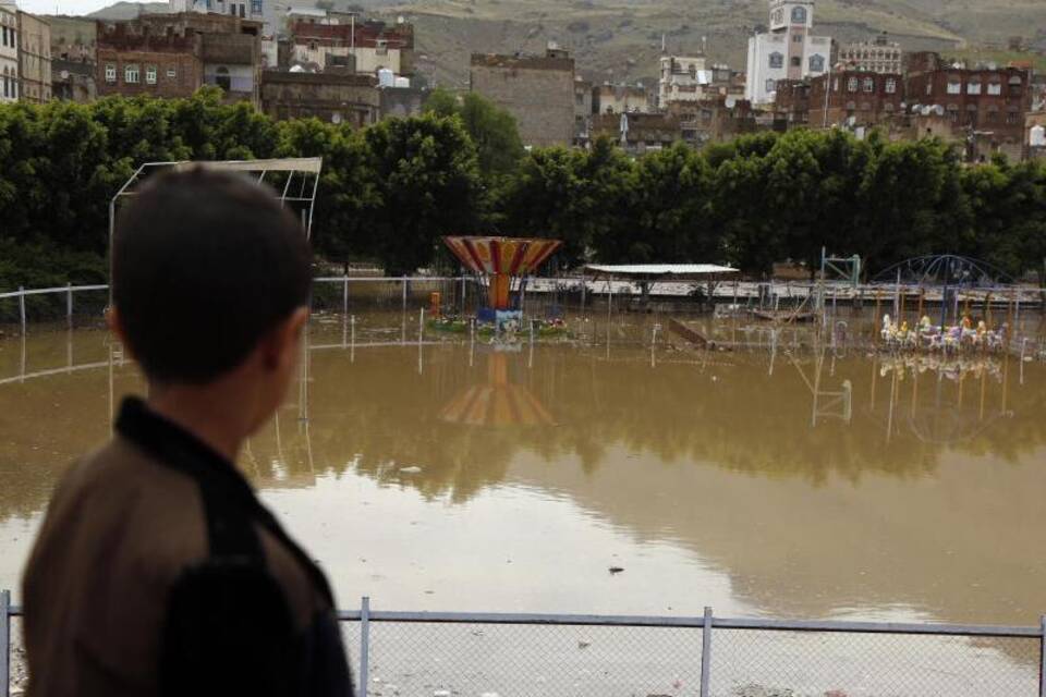 Überschwemmungen im Jemen