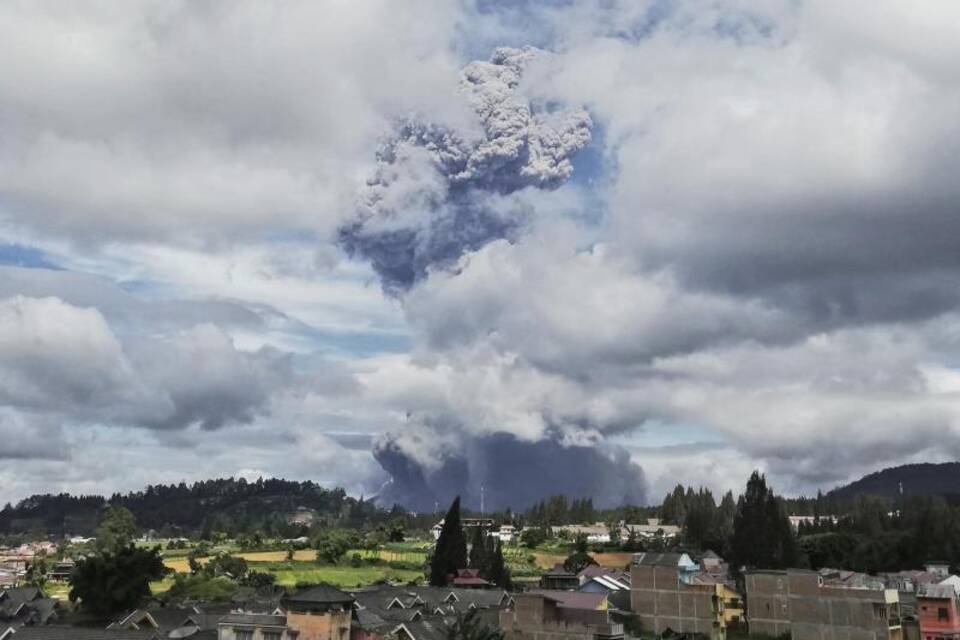 Vulkanausbruch in Indonesien