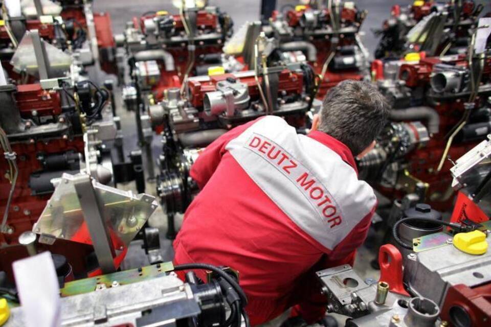 Produktion bei Deutz Produktion bei Deutz