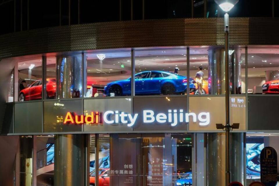 Audi-Autohaus in Peking