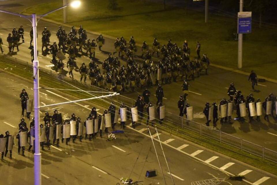 Proteste in Belarus Proteste in Belarus