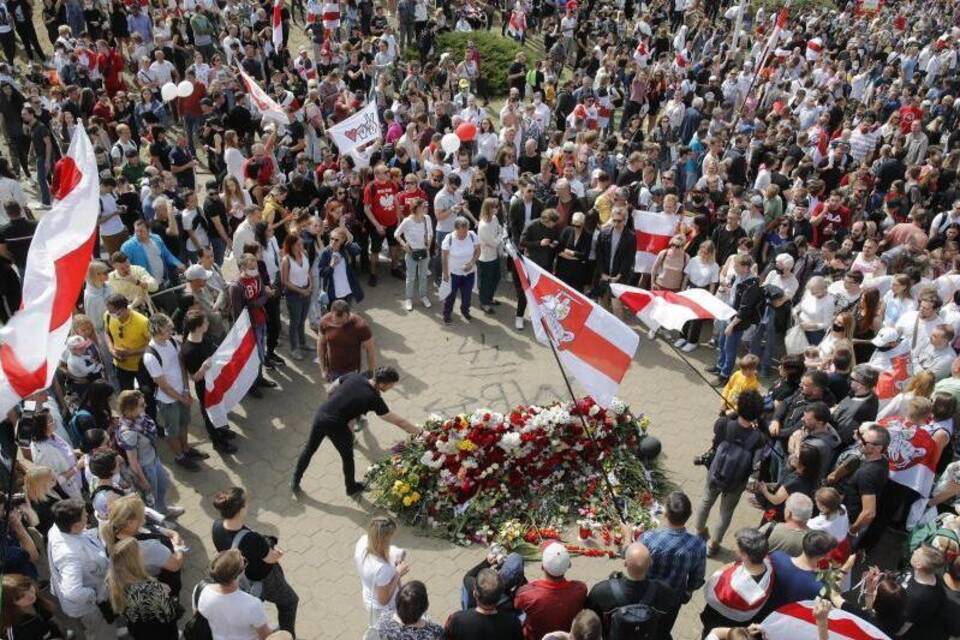 Proteste in Belarus Proteste in Belarus