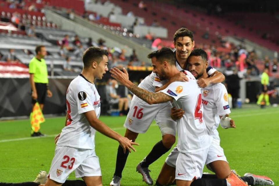 Sevilla mit dem 1:1 Sevilla mit dem 1:1