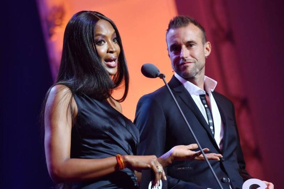 Philipp Plein + Naomi Campbell