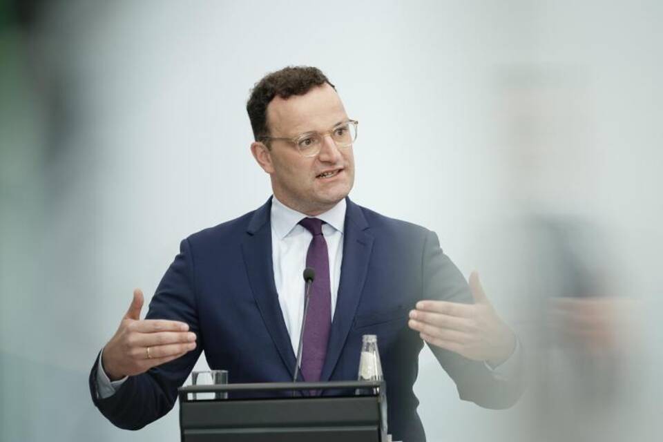 Gesundheitsminister Spahn in Berlin Gesundheitsminister Spahn in Berlin
