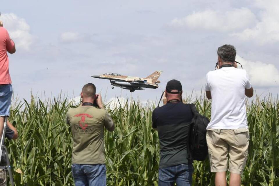 Israelische Kampfflugzeuge in Nörvenich Israelische Kampfflugzeuge in Nörvenich
