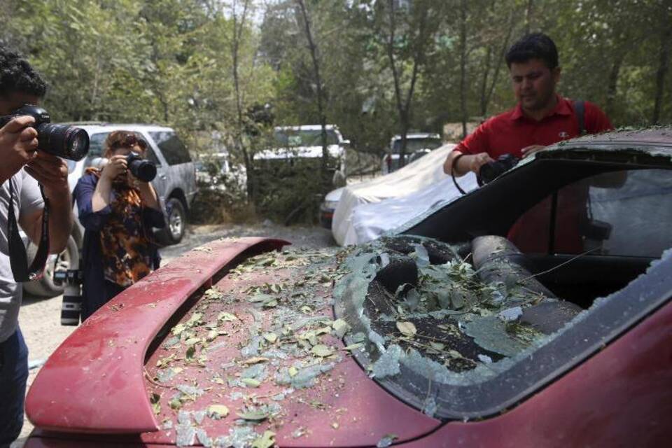Raketenangriff in Kabul am Unabhängigkeitstag Raketenangriff in Kabul am Unabhängigkeitstag