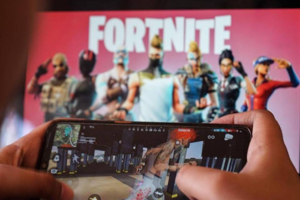 Fortnite auf dem Smartphone